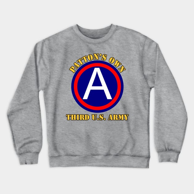 Third U.S. Army Crewneck Sweatshirt by MBK